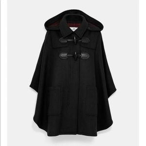 Coach Wool Winter Cape - NWT